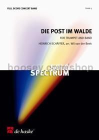 Die Post im Walde - Concert Band (Score & Parts)