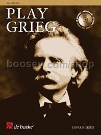 Play Grieg - Recorder (Book & CD)