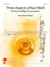 Three Aspects of Kurt Weill - Concert Band (Score & Parts)