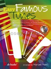 Easy Famous Tunes for Accordion (Book & CD)