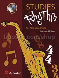 Studies in Rhythm - Alto Saxophone (Book & CD)