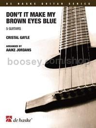Don't it make my brown eyes blue - Guitar (Score & Parts)