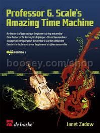 Professor G. Scale's Amazing Time Machine - Violin (Score & Parts)