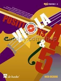 Positions 4 & 5 - Viola (Book & CD)