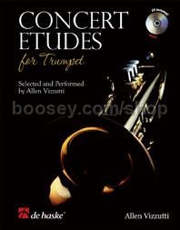 Concert Etudes for Trumpet (Book & CD)