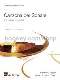 Canzona per Sonare - Brass Quartet (Score & Parts)