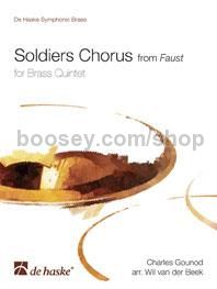 Soldiers Chorus - Brass Quintet Score & Parts