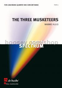 The Three Musketeers, Op. 8 - Low Brass Quartet and Concert Band Score