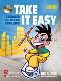 Take It Easy - Soprano Recorder (Book & CD)