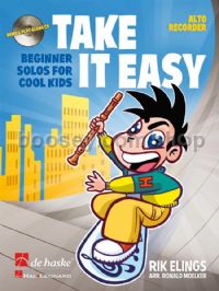 Take It Easy - Alto Recorder (Book & CD)
