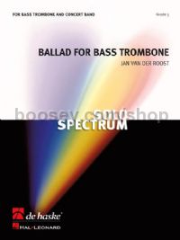 Ballad for Bass Trombone - Concert Band (Score & Parts)