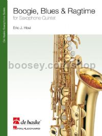 Boogie, Blues & Ragtime - Saxophone Quintet (Score & Parts)