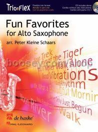 Fun Favorites for Alto Saxophone (Book & CD)