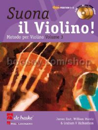 Suona il Violino! Vol. 3 (Book & 2 CDs)