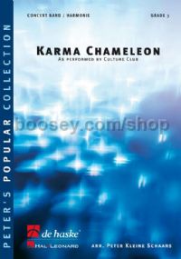 Karma Chameleon - Concert Band (Score & Parts)