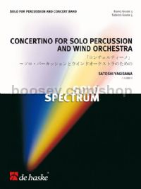 Concertino for Solo Percussion and Wind Orchestra - Concert Band Score