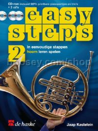 Easy Steps 2 hoorn (Book with 2 CDs & CD-ROM)