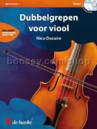 Dubbelgrepen voor viool (Book & 2 CDs)