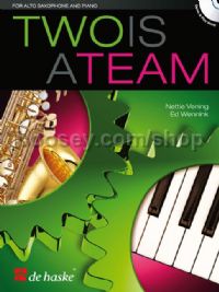 Two is a Team - Alto Saxophone (Book & CD)