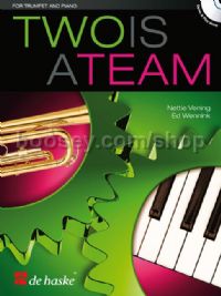 Two is a Team - Trumpet & Piano (Book & CD)