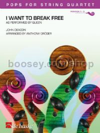 I Want to Break Free - String Quartet (Score & Parts)