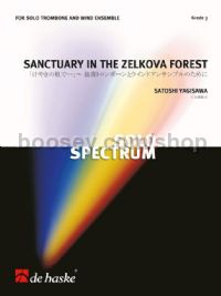 Sanctuary in the Zelkova Forest - Concert Band/Trombone (Score & Parts)