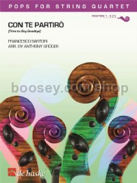 Con Te Partiro (String Quartet Score & Parts)
