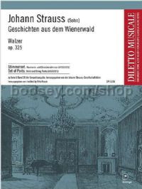 Geschichten aus dem Wienerwald op. 325 - orchestra (set of parts)