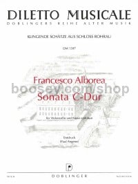 Sonata in C major - cello and basso continuo (piano)