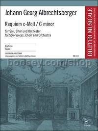 Requiem in C minor (full score)