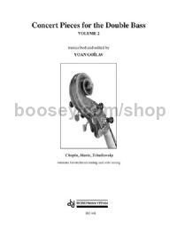 Concert Pieces for the Double Bass, Vol. 2 