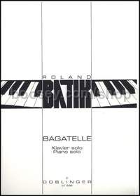 Bagatelle - piano