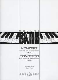 Concerto for Piano and Orchestra No. 2 - piano solo part