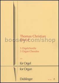5 Orgelchoräle - organ