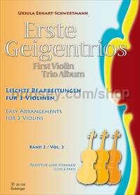 First Violin Trio Album Vol. 2 Band 2 - violin (score and parts)