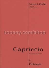 Capriccio - violin and piano
