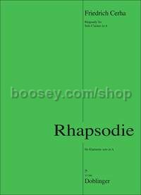 Rhapsody - clarinet