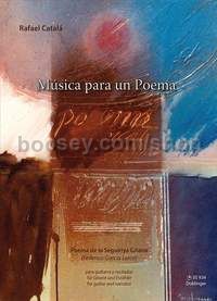 Musica para un Poema - guitar and speakers