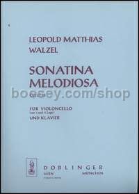 Sonatina melodiosa op. 21/3 - cello and piano