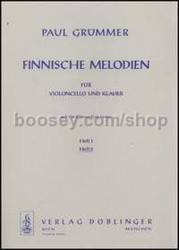 Finnische Melodien Heft 2 - cello and piano