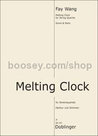 Melting Clock - 2 violins, cello and double bass (score and parts)