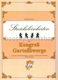 Musik zum Kongress der Gartenzwerge Heft 1 - strings (3 violins) (2 violins and viola)