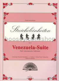 Venezuela-Suite Heft 2 - 3 violins and cello (2 violins, viola and cello)