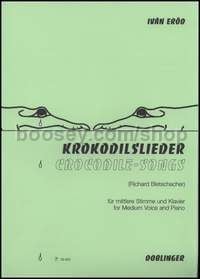 Krokodilslieder op. 28 - baritone and piano