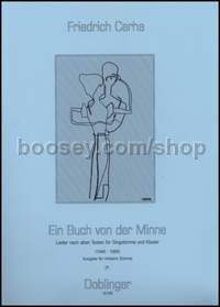Ein Buch von der Minne - medium voice and piano