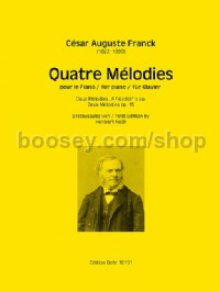 Quatre Melodies op.15 (Piano)