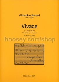 Vivace for piano