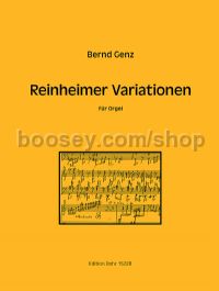 Reinheimer Variations - organ (score)