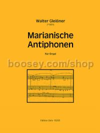 Marianische Antiphonen - organ (score)