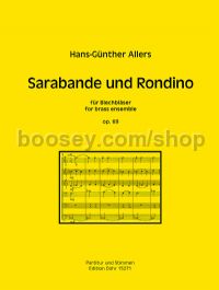Sarabande & Rondino op. 69 for brass ensemble (3 trumpets & 3 trombones) (score & parts)